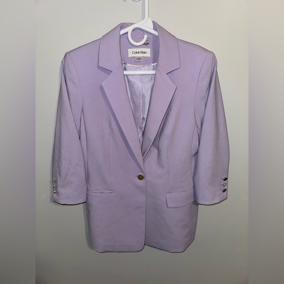 Calvin Klein Light Purple Jacket - Picture 1 of 5